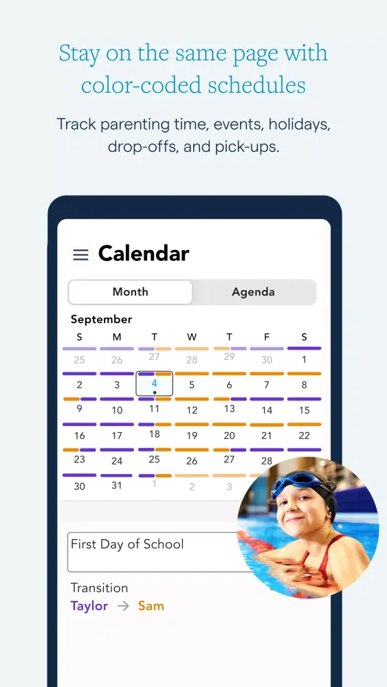 OurFamilyWizard Co-Parent App应用截图