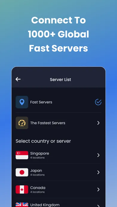 Captures d'écran de VPN Proxy: Master WiFi Hotspot