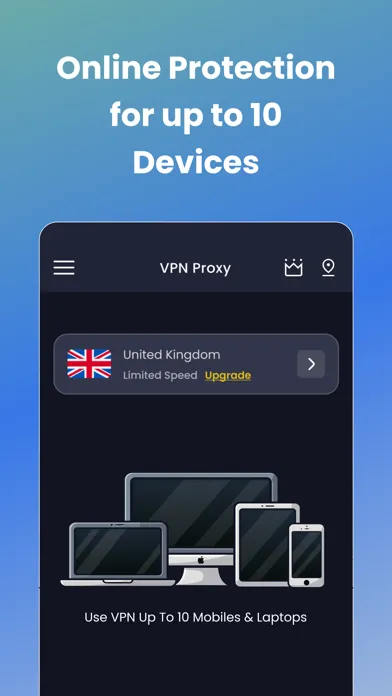 Captures d'écran de VPN Proxy: Master WiFi Hotspot