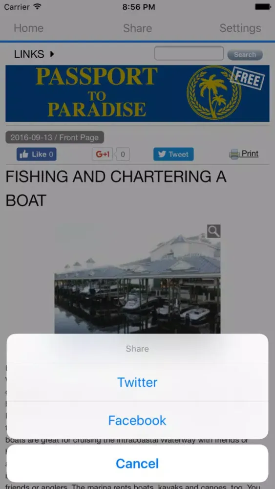 Passport to Paradise Mobile应用截图