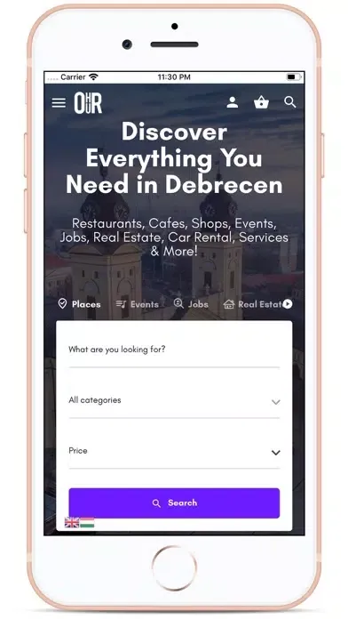 Скриншоты OurHu App
