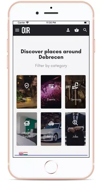 Скриншоты OurHu App