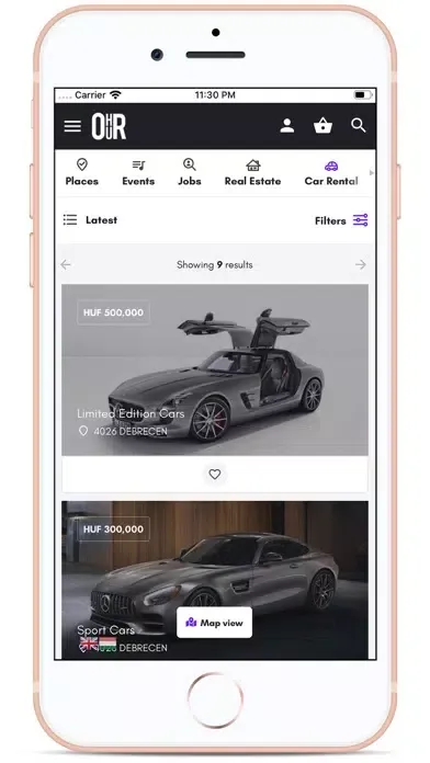 Скриншоты OurHu App