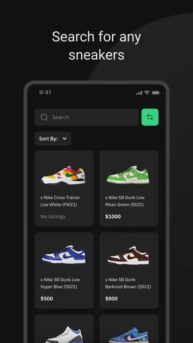 Screenshot di Ouro - Pre-Owned Sneakers