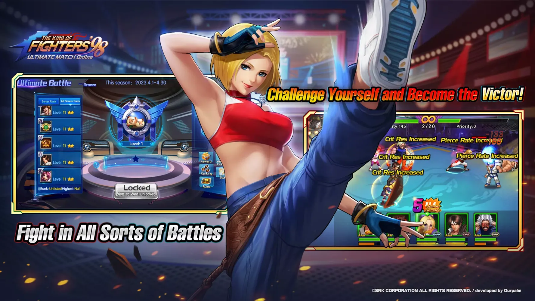 KOF'98 UM OL Screenshots