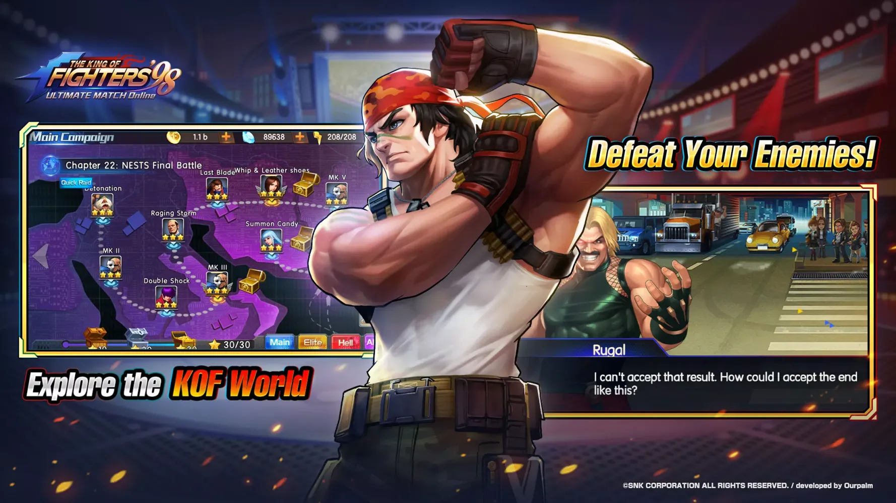 KOF'98 UM OL Screenshots