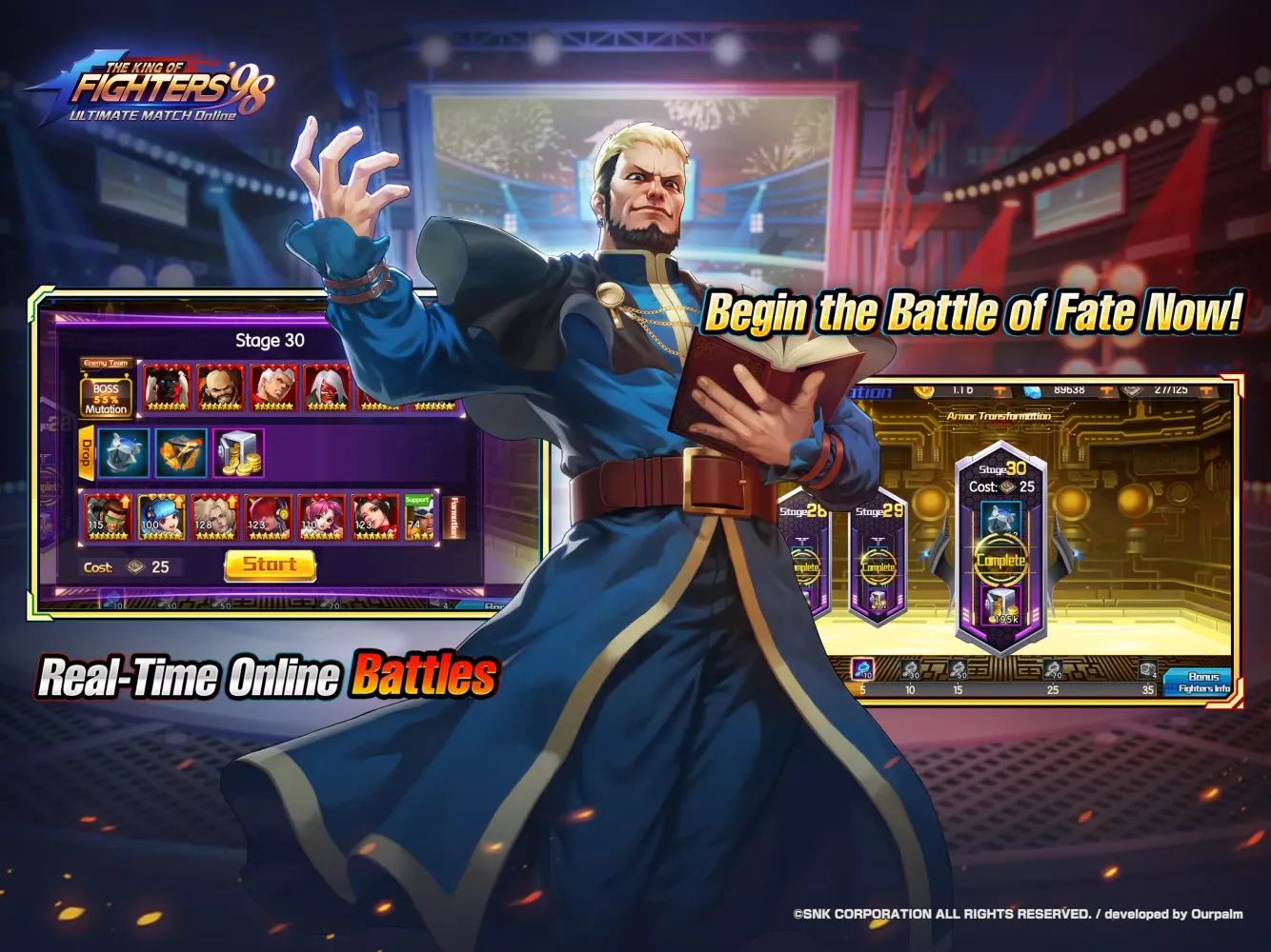 KOF'98 UM OL Screenshots