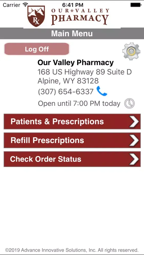 Our Valley Pharmacy Alpine Screenshots