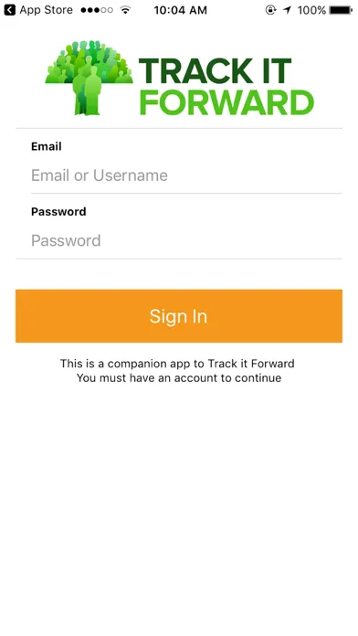 Volunteer Time Tracking應用截圖