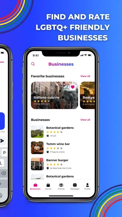 Zrzuty ekranu Out: the LGBTQ+ social app