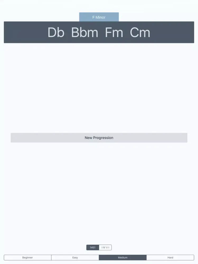 Screenshot di Key Degrees - Chord Progression Training iPad 