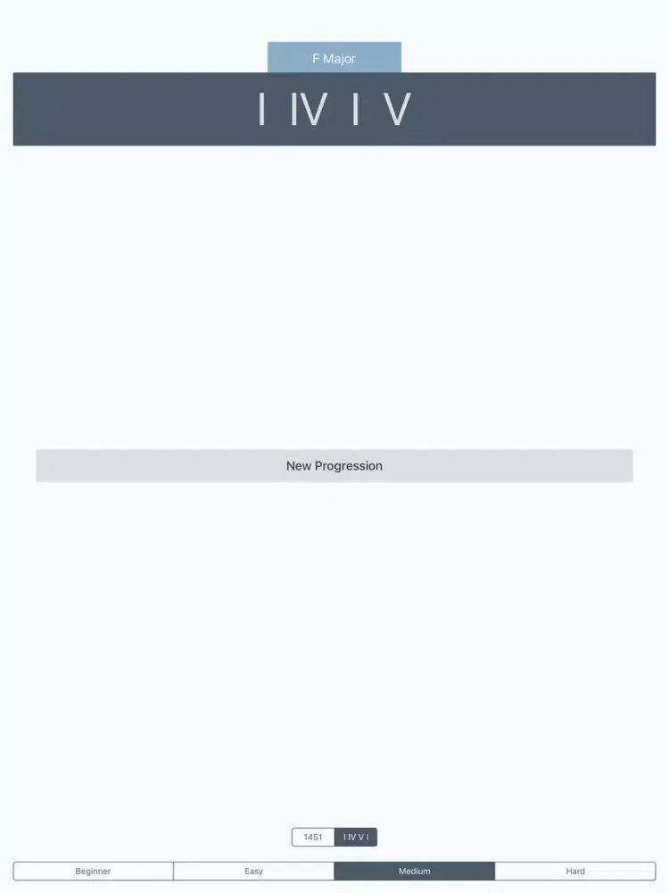 Screenshot di Key Degrees - Chord Progression Training iPad 