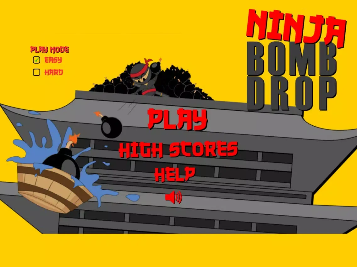 Screenshot di Ninja Bomb Drop iPad 