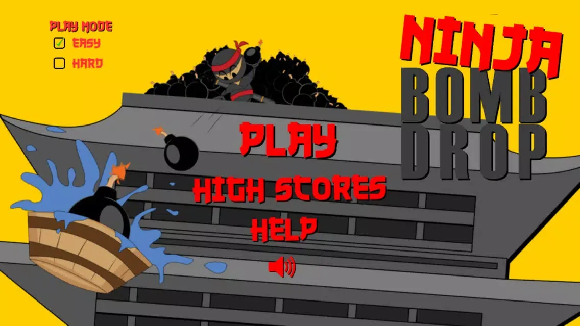 Screenshot di Ninja Bomb Drop