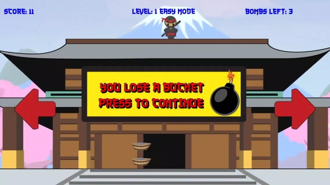 Screenshot di Ninja Bomb Drop