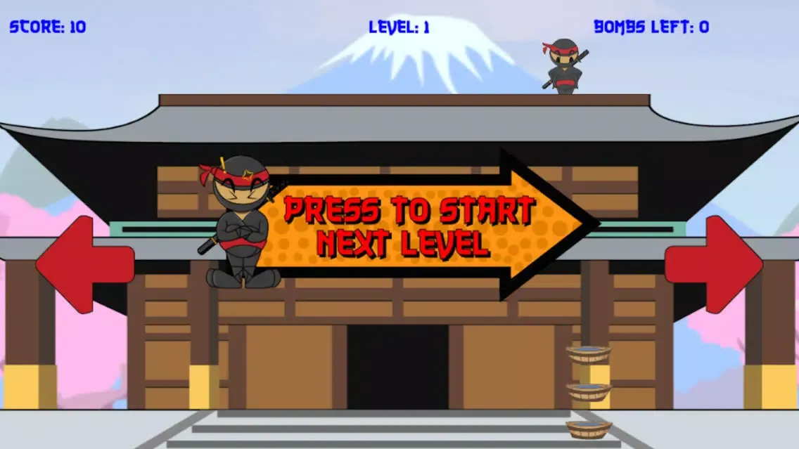 Screenshot di Ninja Bomb Drop