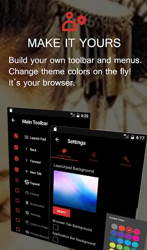 Surfy Browser: text-to-speech Screenshots