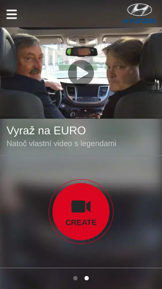 Zrzuty ekranu Video Fotbalová Repre