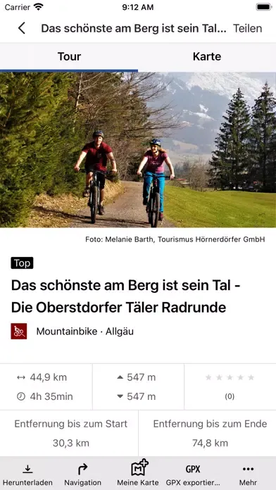 Capturas de tela do Allgäu