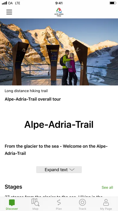 Alpe Adria Trail スクリーンショット