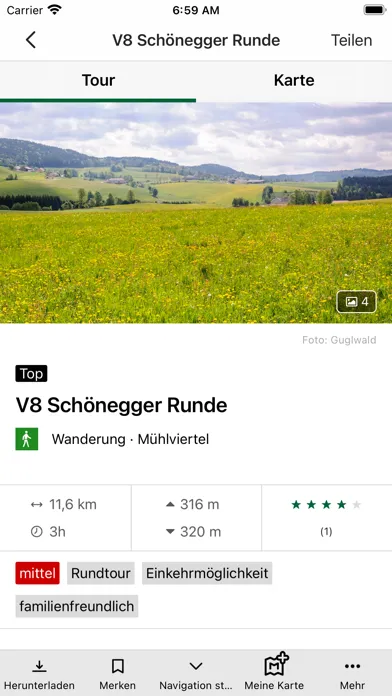 Capturas de pantalla de Mühlviertel LIPNO Bike&Hike