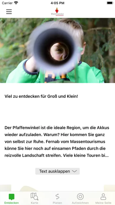 Screenshot di Pfaffenwinkel Touren&Freizeit