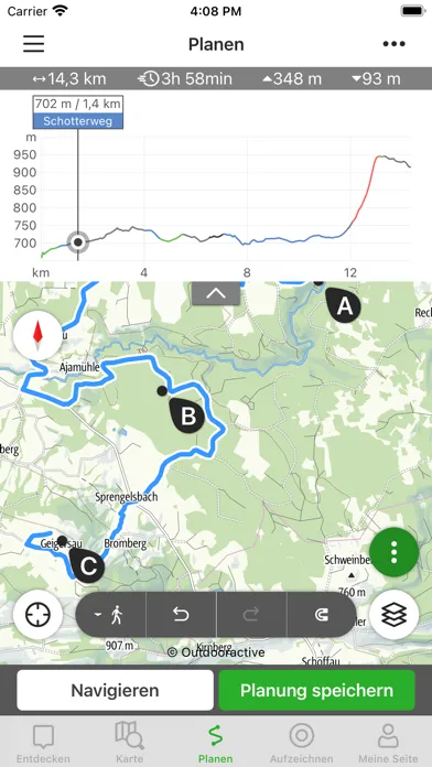 Screenshot di Pfaffenwinkel Touren&Freizeit