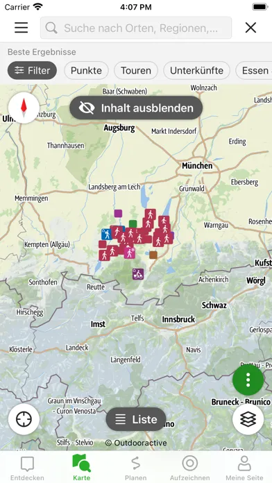 Screenshot di Pfaffenwinkel Touren&Freizeit