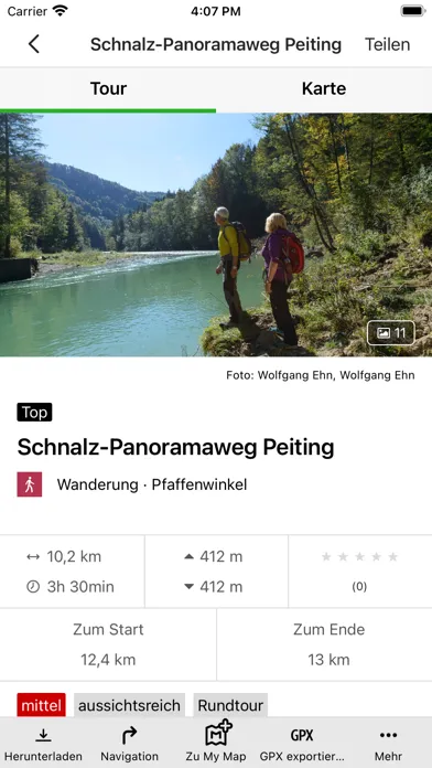 Screenshot di Pfaffenwinkel Touren&Freizeit