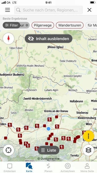 Capturas de tela do Pilgern in Niederösterreich