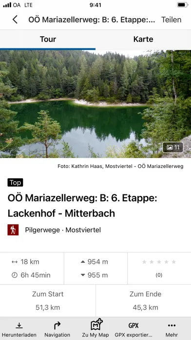 Capturas de tela do Pilgern in Niederösterreich