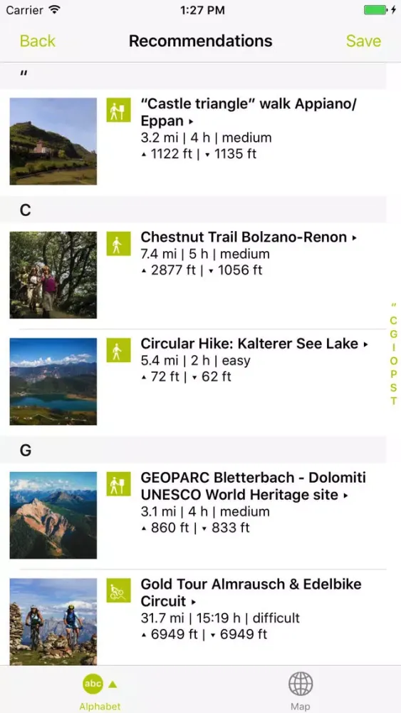 Capturas de pantalla de TOP tours: Bolzano & environs
