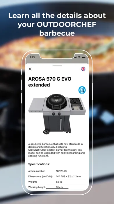 Tangkapan layar OUTDOORCHEF 3D