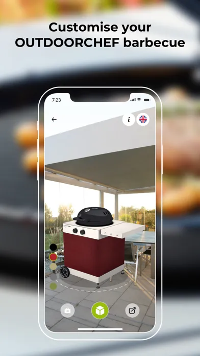 Tangkapan layar OUTDOORCHEF 3D