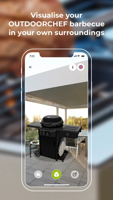Tangkapan layar OUTDOORCHEF 3D