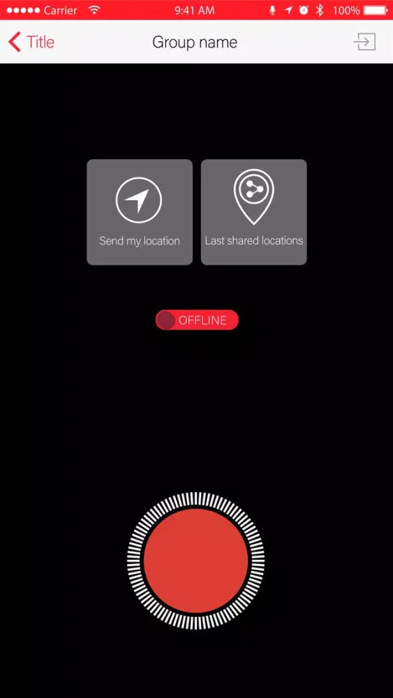 Walkie Talkie ODT Audio應用截圖