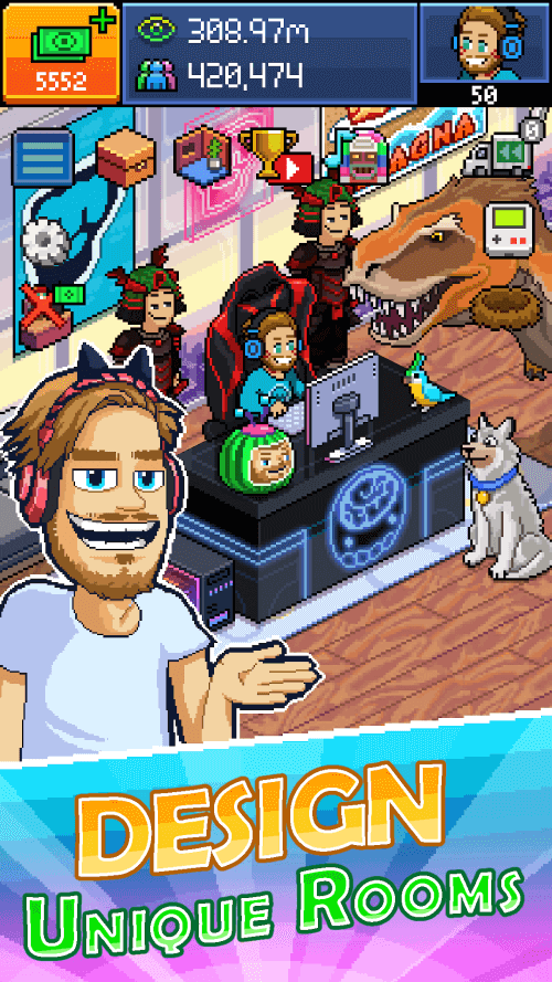 PewDiePie's Tuber Simulator-screenshot-1