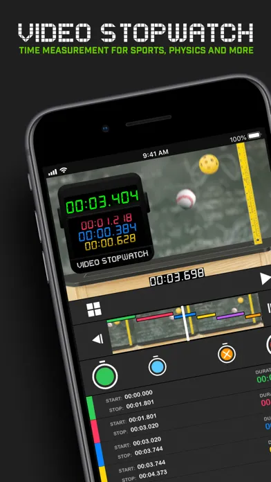 Zrzuty ekranu Video Stopwatch