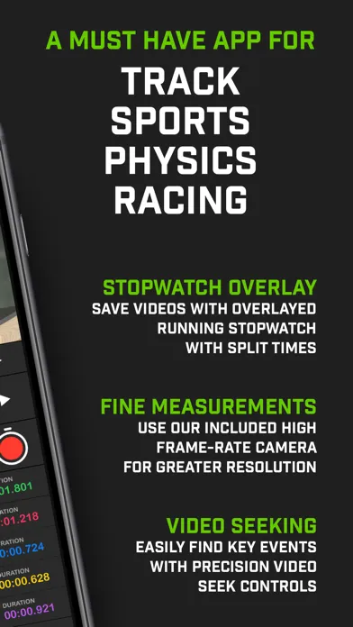 Zrzuty ekranu Video Stopwatch