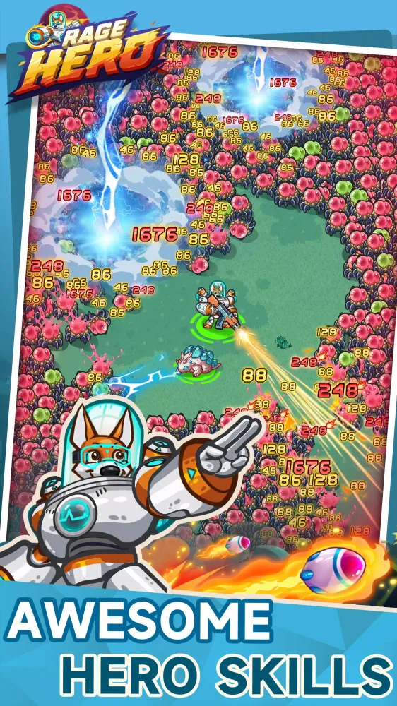 Captures d'écran de Rage Hero