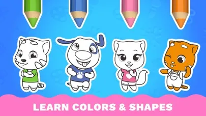 Talking Ginger Coloring應用截圖