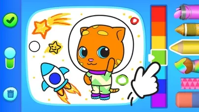 Talking Ginger Coloring應用截圖