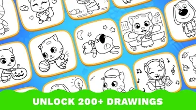 Talking Ginger Coloring應用截圖
