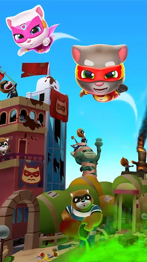 Talking Tom Hero Dash Screenshots