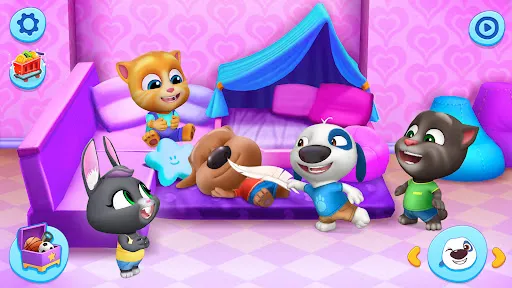 ภาพหน้าจอของ My Talking Tom Friends