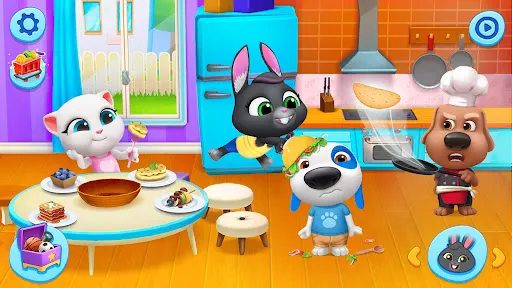 ภาพหน้าจอของ My Talking Tom Friends