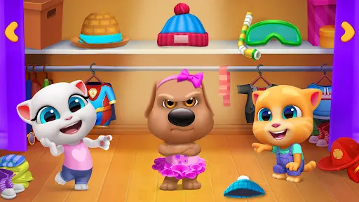 ภาพหน้าจอของ My Talking Tom Friends