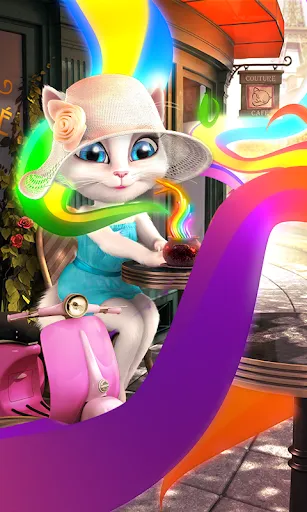 Ảnh chụp màn hình của Talking Angela