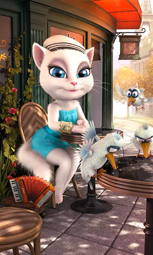 Ảnh chụp màn hình của Talking Angela