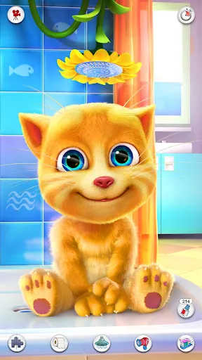 Captures d'écran de Talking Ginger